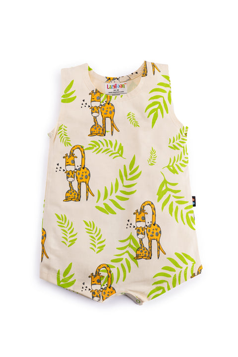 Cotton Sleeveless Bodysuit / Onesie / Onesize for Baby Boy and Baby Girl