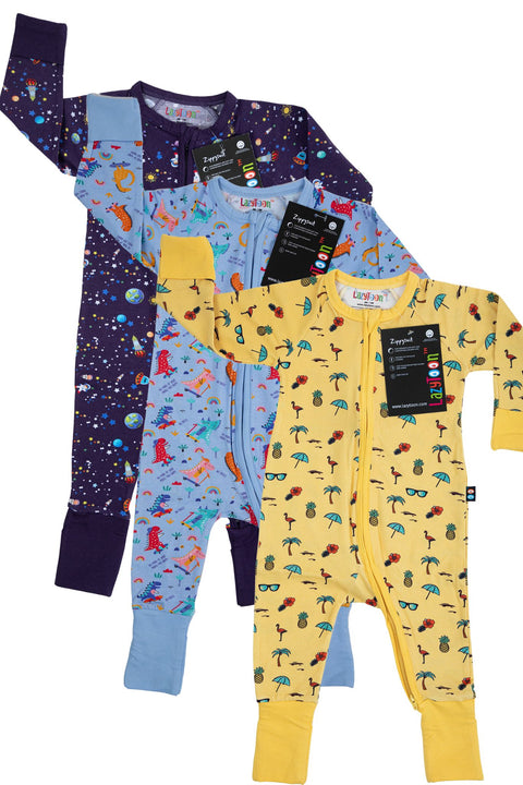 Cotton Full Sleeves New Born Baby to 24 months baby Rompers - Onesies Pack of Three