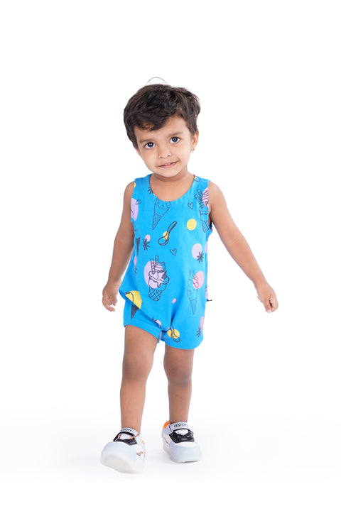 Organic Cotton Sleeveless summer dresses for Baby boy and Baby Girl ( 6 months - 2 Years )